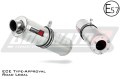 escape silenciador DOMINATOR homologado redondo compatible con la motocicleta Kawasaki ZX7R 1996  2003 3