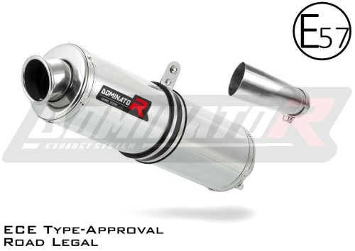 escape silenciador DOMINATOR homologado redondo compatible con la motocicleta Kawasaki ZX10R 2011  2015 3