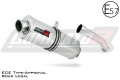 escape silenciador DOMINATOR homologado oval compatible con la motocicleta Kawasaki ZX10R 2004  2005 3