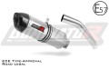 escape silenciador DOMINATOR homologado HP1 compatible con la motocicleta Kawasaki Z750 2007  2012 3