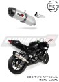 escape silenciador DOMINATOR homologado HP1 compatible con la motocicleta Kawasaki ZX6R 636 2009  2020 5