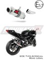 escape silenciador DOMINATOR homologado GP1 compatible con la motocicleta Kawasaki ZX6R 636 2009  2020 5