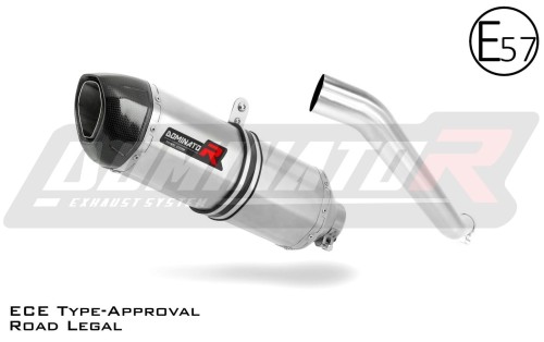 exhaust muffler DOMINATOR homologated road legal HP1 fits to Kawasaki ZX6R 636 2003  2004 3