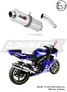 Yamaha YZF R6 1999 - 2002 EU Homologado aprobado Silenciador Escape OV