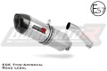 escape silenciador DOMINATOR homologado HP1 compatible con la motocicleta Yamaha FZS FAZER 600 1998  2003 3
