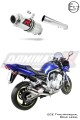 escape silenciador DOMINATOR homologado GP1 compatible con la motocicleta Yamaha FZS FAZER 1000 2001  2005 5