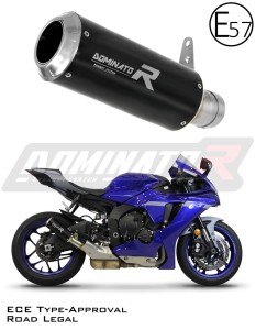 Yamaha YZF R1 1000 RN32 2015 - 2016 EU Homologado aprobado Silenciador Escape GP NEGRO