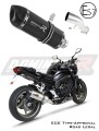 wydech tłumik DOMINATOR Homologowany HP1 CZARNY pasujący do motocykla Yamaha FZ1 FAZER 1000 2006 - 2015 3