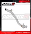 decat mid muffler DOMINATOR Mid Pipe fits the motorcycle GSR 600 2006   2011 3