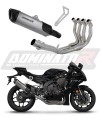 kompletny układ wydechowy z tłumikiem DOMINATOR Tytanowy Full System HP6 pasujący do motocykla YZF R1 1000 RN65 2020 - 2024