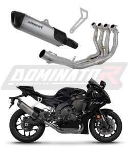 YZF R1 1000 RN65 2020 - 2024 Titanio Sistema de escape Silenciador HP6 + dB killer 