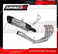 sistema de escape completo con silenciador DOMINATOR titanio Full System HP6 compatible con la motocicleta Yamaha YZF R6 2017  2023 2