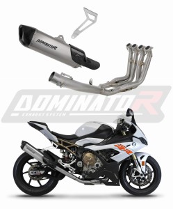 BMW S1000RR 2019 - 2026 Titanio Sistema de escape Colector Silenciador HP6 + dB killer medium