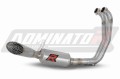 sistema de escape completo con silenciador DOMINATOR Full System GP3 compatible con la motocicleta Aprilia Tuono 660 2021  2024