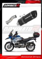 escape silenciador DOMINATOR HP1 negro compatible con la motocicleta BMW R850R 2004  2007