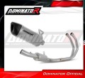 sistema de escape completo con silenciador DOMINATOR Full System titanio HP6 compatible con la motocicleta Yamaha Tracer 7 / GT 2020  2024 3