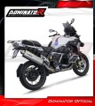 escape silenciador DOMINATOR homologado titanio P7 compatible con la motocicleta BMW R1200GS Adventure 2013  2018 3