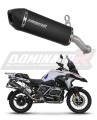 exhaust muffler DOMINATOR homologated road legal BLACK HP7 fits to BMW R1200GS 2013  2018