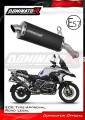 escape silenciador DOMINATOR homologado negro P7 compatible con la motocicleta BMW R1200GS 2013  2018