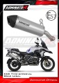 exhaust muffler DOMINATOR homologated road legal titanium HP7 fits to BMW R1200GS Adventure 2013  2018 2