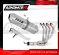 sistema de escape completo con silenciador DOMINATOR Full System OVR compatible con la motocicleta Suzuki GSF 650 BANDIT N / S 2005  2006