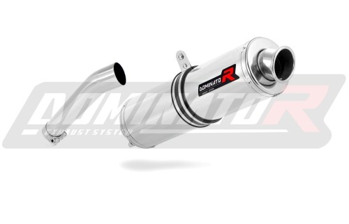 exhaust muffler DOMINATOR ROUND fits the motorcycle BMW F650GS 2000   2003 3
