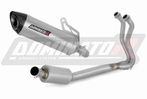 Kawasaki Z400 2018-2023 Sistema de escape Colector Silenciador HP8 + dB killer