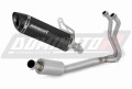 Kawasaki Z400 2018-2023 Full system Kolektor wydech Tłumik HP8 BLACK + dB killer