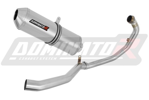 sistema de escape completo con silenciador DOMINATOR Full System OVR compatible con la motocicleta KTM 390 Adventure 2020  2024