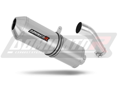 exhaust muffler DOMINATOR OVR fits the motorcycle Suzuki SV 650 N 2003   2015