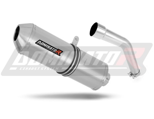 escape silenciador DOMINATOR OVR compatible con la motocicleta Kawasaki KLE 500 1991 2007  3