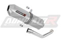 escape silenciador DOMINATOR OVR compatible con la motocicleta Suzuki BURGMAN 400 1998  2002