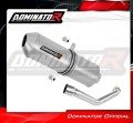 escape silenciador DOMINATOR OVR compatible con la motocicleta Suzuki BURGMAN 400 1998  2002 2
