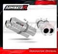escape silenciador DOMINATOR OVR compatible con la motocicleta Suzuki GSXR 1300 Hayabusa 1999  2007 2