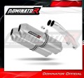 escape silenciador DOMINATOR OVR compatible con la motocicleta Suzuki GSXR 1300 Hayabusa 2008  2019 2