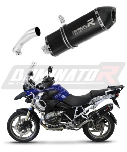 BMW R1200GS 2004 - 2009 EU Homologado aprobado Silenciador Escape HP7 NEGRO