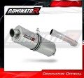 escape silenciador DOMINATOR oval compatible con la motocicleta Suzuki DR 650 R / RU / S 1990  1995 3