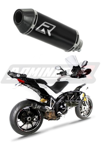 escape silenciador DOMINATOR HP3 negro compatible con la motocicleta Ducati MTS MULTISTRADA 1200 2010  2014