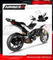 exhaust muffler DOMINATOR HP3 BLACK fits to Ducati MTS MULTISTRADA 1200 2010  2014 4