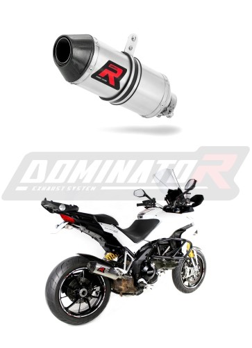 escape silenciador DOMINATOR HP3 compatible con la motocicleta Ducati MTS MULTISTRADA 1200 2010  2014 5