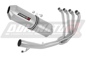 Suzuki GSXF 650 2007 - 2016 Sistema de escape Colector Silenciador OVR + dB killer