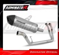 kompletny układ wydechowy z tłumikiem DOMINATOR Full System Tytanowy HP7 pasujący do motocykla Benelli TRK 702 / TRK 702X 2023 - 2024 2