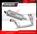 sistema de escape completo con silenciador DOMINATOR Full System titanio P7 compatible con la motocicleta Benelli TRK 702 / TRK 702X 2023  2024 2