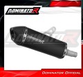 escape silenciador DOMINATOR HP7 negro compatible con la motocicleta Benelli TRK 702 / TRK 702X 2023  2024 2
