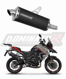 Benelli TRK 702 / TRK 702X 2023 - 2024 Silenciador Escape P7 NEGRO + dB killer