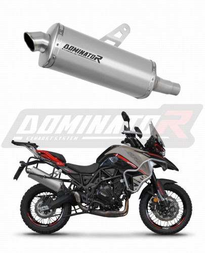 Benelli TRK 702 X 2023 - 2024 EXHAUST Muffler Auspuff Sportauspuff Silencer Echappement Silencieux Scarico Scarichi Escape Wydech Tłumik P7 Titanium Dominator Exhaust System x