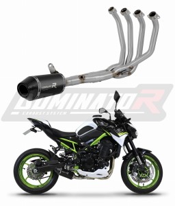 Kawasaki Z 900 2017 - 2019 Low Level Full Exhaust System Collector Silencer HP3 BLACK + dB killer