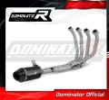 sistema de escape completo con silenciador DOMINATOR Full System HP3 negro compatible con la motocicleta Kawasaki Z 900 2017  2019 3