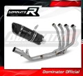 complete exhaust system with muffler DOMINATOR Full System HP6 BLACK fits to Kawasaki Z 900 2017  2019 3