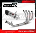 complete exhaust system with muffler DOMINATOR Full System HP6 fits the motorcycle Kawasaki Z 900 2017   2019 3